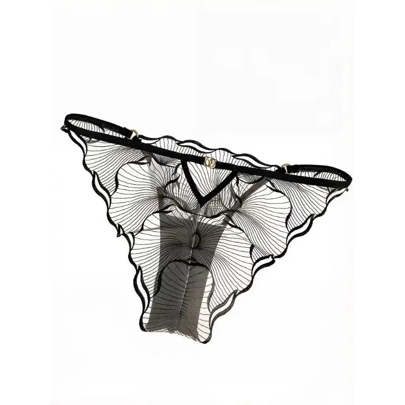 Lingerie Brodée Ultra-Fine Sexy Européenne Minimiseur Pour Gros Seins Dentelle Transparente Amincissante Pure Séduisante 32-38