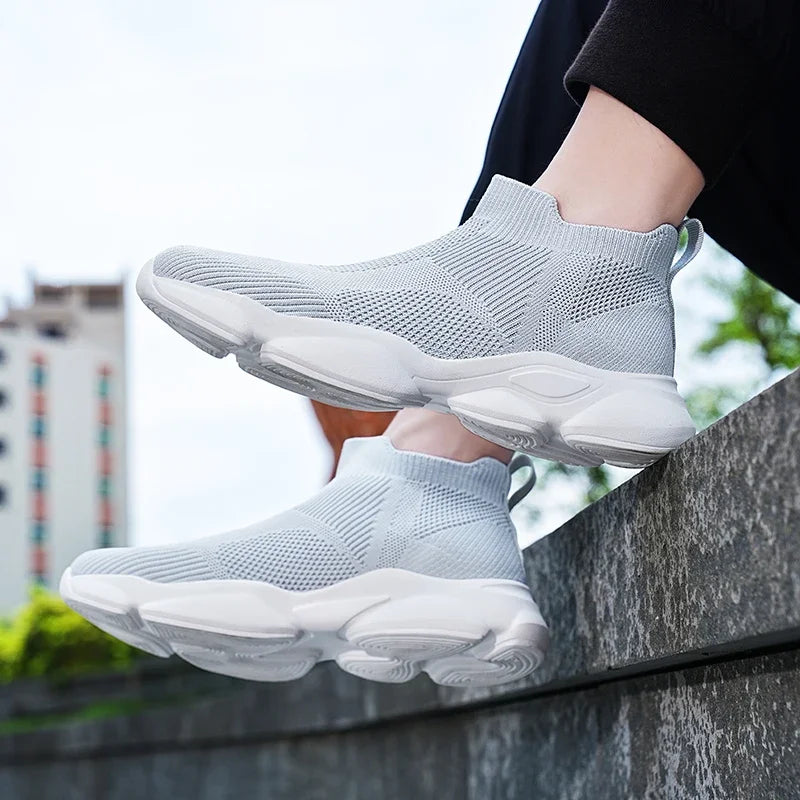 Brands Wide-Footed Luxury Shoe Man Mocassin Basket Summer Husband Tennis Shoes Men's Winter Sneakers Sock Women's Sports Shoes