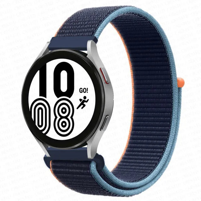 22mm 20mm Band for Samsung Galaxy Watch 7 FE 4 6 classic 5 Pro 3 active 2/correa Nylon Bracelet Huawei watch GT 2 3 pro 4 strap