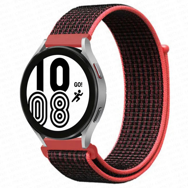 22mm 20mm Band for Samsung Galaxy Watch 7 FE 4 6 classic 5 Pro 3 active 2/correa Nylon Bracelet Huawei watch GT 2 3 pro 4 strap