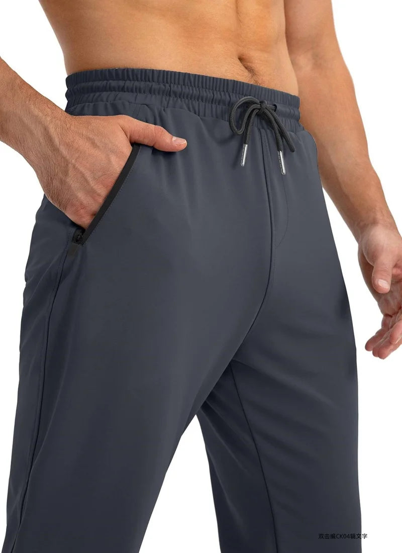 Jogging Sport Pants Sportswear Training Tracksuit Elastic Joggers Workout Athletic Trousers Gym Fitness Running Sweatpants Men