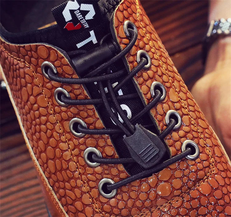 Men's Shoes Soft Bottom Soft Leather Casual Shoes New Spring Trendy Design Men's Footwear Men's Sports Shoe Zapatos Para Hombre