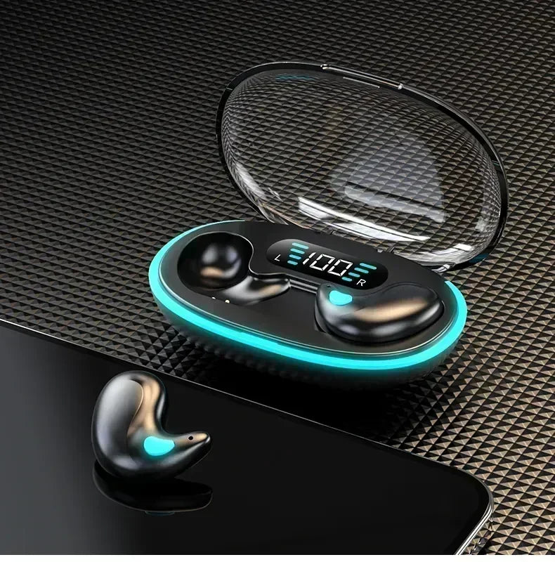 Bluetooth Wireless Headphones Earbuds Ear Hooks Bluetooth Earphones Bass Noise Reduction Earbuds HiFi Stereo Headsets