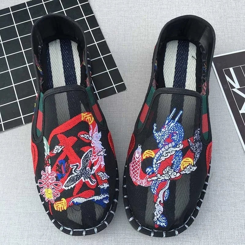 Shoes For Men Flat Zapatos Hombre Casual Zapatillas Informales Slip On Men's Loafers Canvas Sneaker Sapatenis Masculino Mocassim
