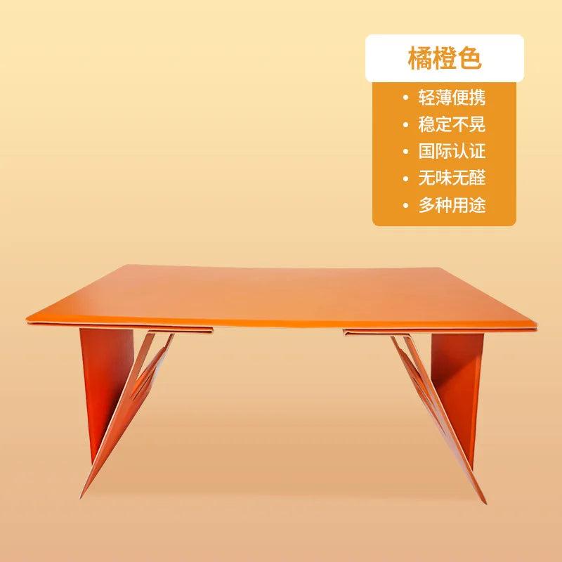 Folding Computer Table Multifunctional Computer Table Car Water Cup Storage Rack Small Table Desk