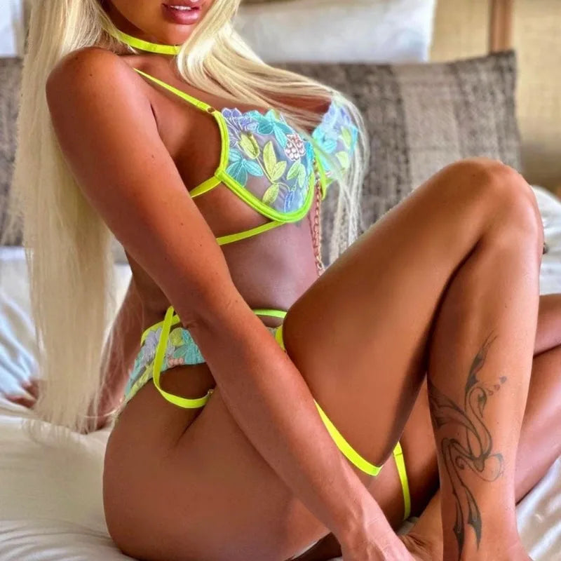Lingeries Sexy Femme Women's Sexy Underwear for Women Set Lingerie Women's Clothing Sets Panties and Bra Set Lingirie Woman Bras