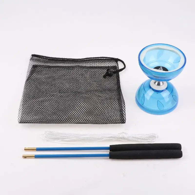 1set Portable Diabolo Chinese Yoyo Diabolo Set Professional Fitness Gear For Adults Kids Elderly Outdoor Indoor Agility Exercise