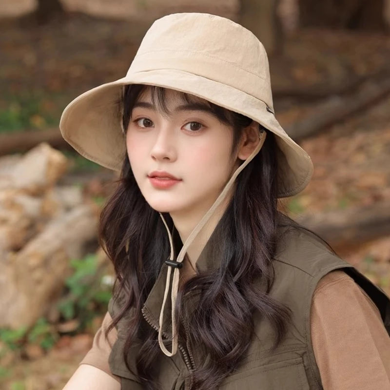 （Summer6）New Four Seasons Bucket Hat, Quick Dry, Lightweight, Foldable, Storage, Sun Hat, Outdoor Hiking Hat, Fishing Cap