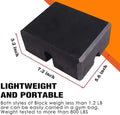 Bench Press Block Gym Board Fitness Weight Lifting Pressing Weightlifting Bodybuilding Accessories Increase Weight Strength
