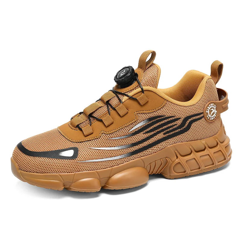 (No Steel Toe) Men's Outdoor Casual Shoes, Sneakers Suitable for Hiking, Walking, Casual Sneakers for Gifts