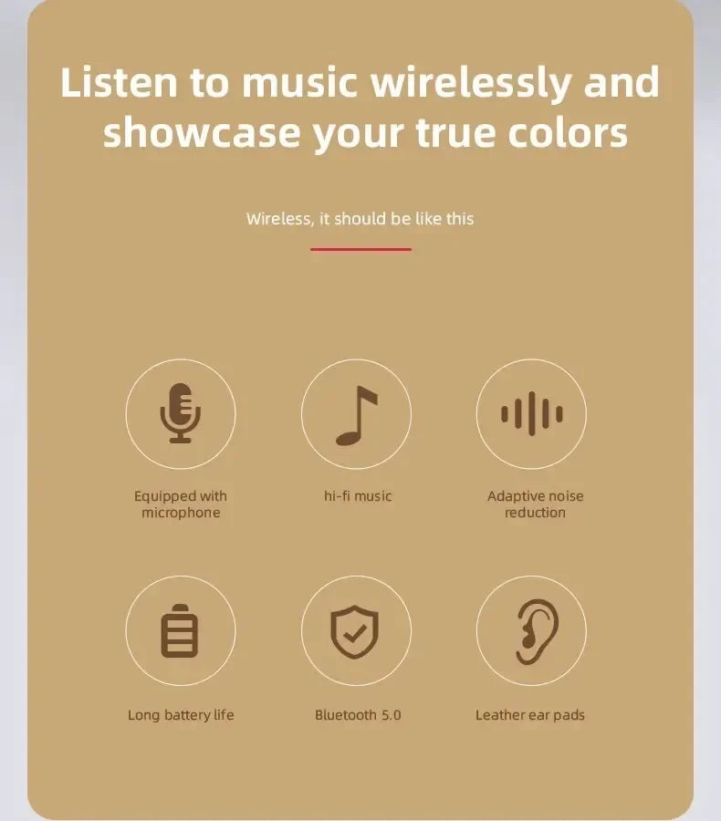 Bluetooth hands-free wireless headset P47 Bluetooth headset, suitable for all major brands of mobile phones