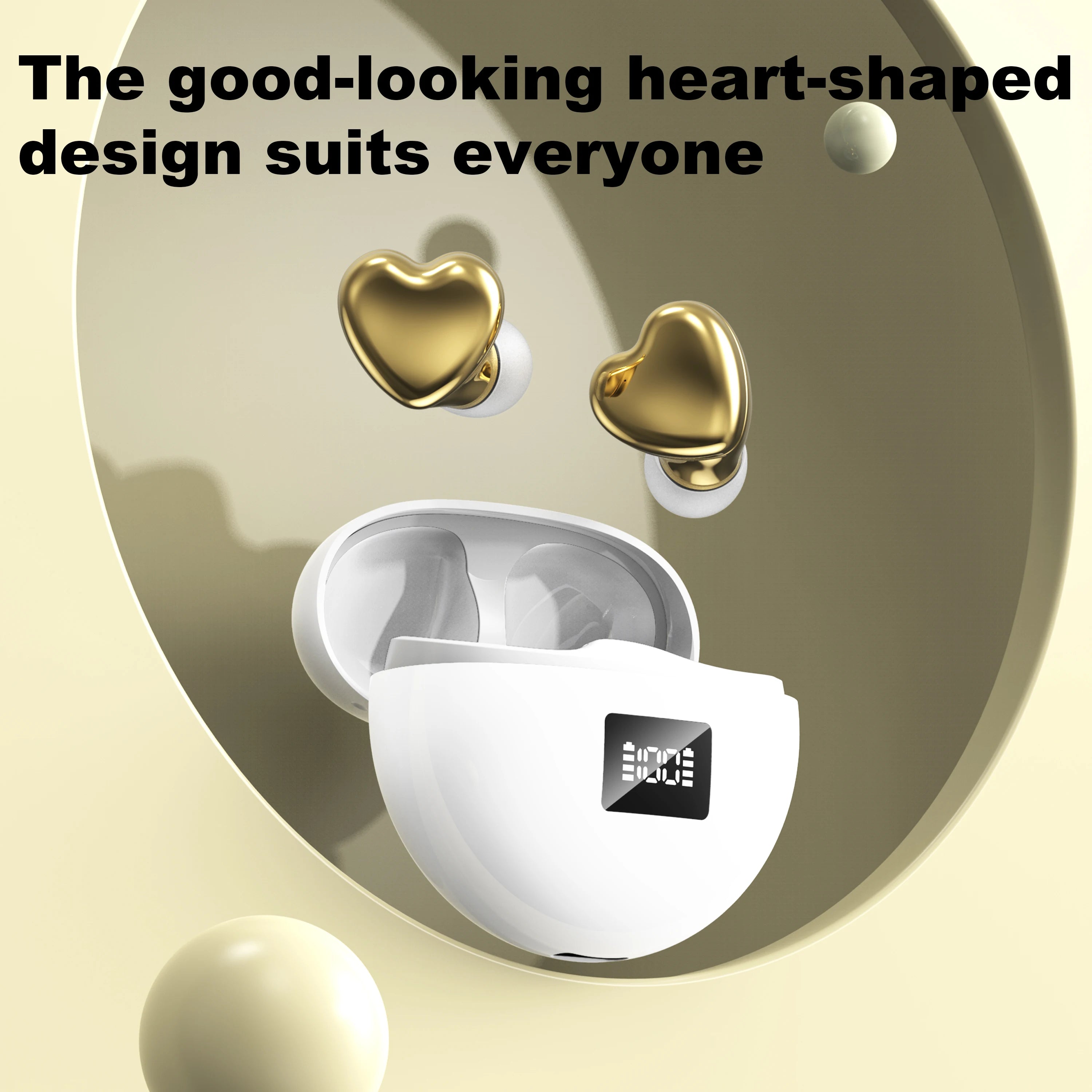 Bluetooth Headphones Pretty Wireless Earbuds Built-In Microphone And Volume Control Headphones Ideal For Sports And Music Lovers