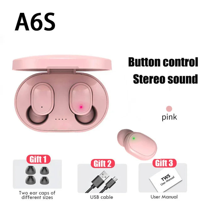 Bluetooth Earphones In ear Wireless Earphones Bluetooth 5.0 Mobile Phones Headsets Sports Cycling Headphones With Microphones