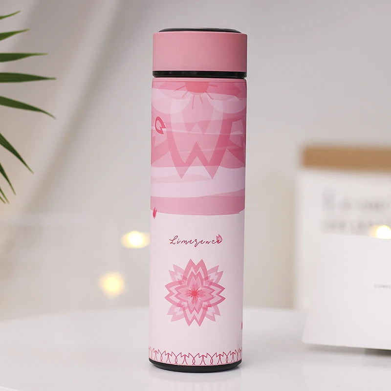 Portable Cup Thermos Water Bottle  Stainless Steel Dreamy Coffee Term Thermos For Tea Thermal Mug Cup Thermal Hot Sale 500ml