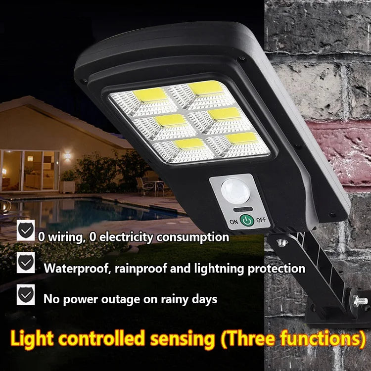 Solar LED Light Outdoor Waterproof Solar Light 3 Lighting Modes ultra bright solar street Light Garden Holiday Decorative Lights
