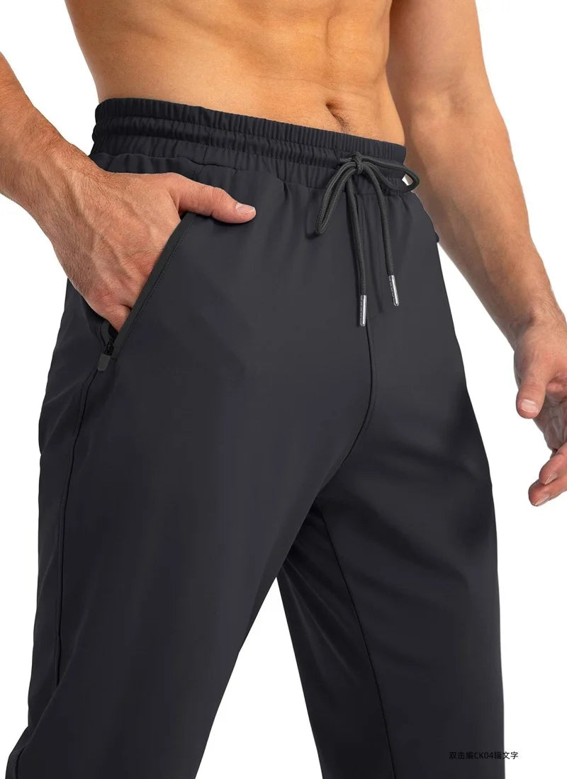 Jogging Sport Pants Sportswear Training Tracksuit Elastic Joggers Workout Athletic Trousers Gym Fitness Running Sweatpants Men