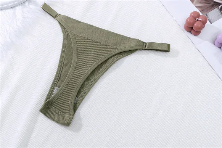 Sexy Women Bra Panties Set G-String Sports Bra Crop Top Seamless Underwear Fitness Bra Top Thongs Female Lingerie Set Intimates