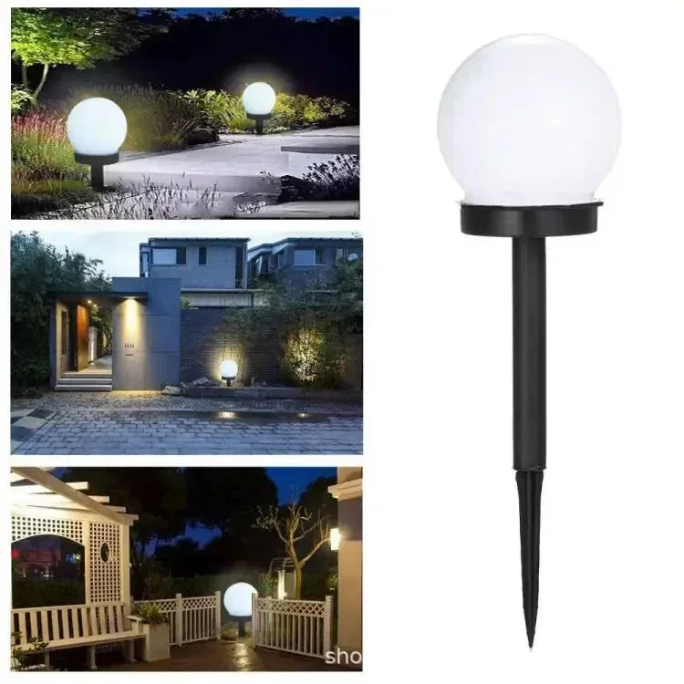 Solar Outdoor Lights New Garden Lamps Powered Waterproof Landscape Path for Yard Backyard Lawn Patio Decorative LED Lighting