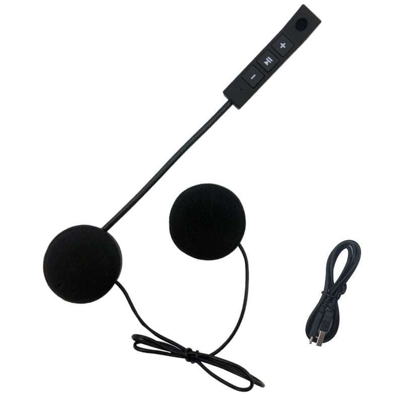 Bluetooth Motorcycle Helmet Headset BT5.0 Wireless Riding Headphone Automatic answering of incoming calls Moto Earphone