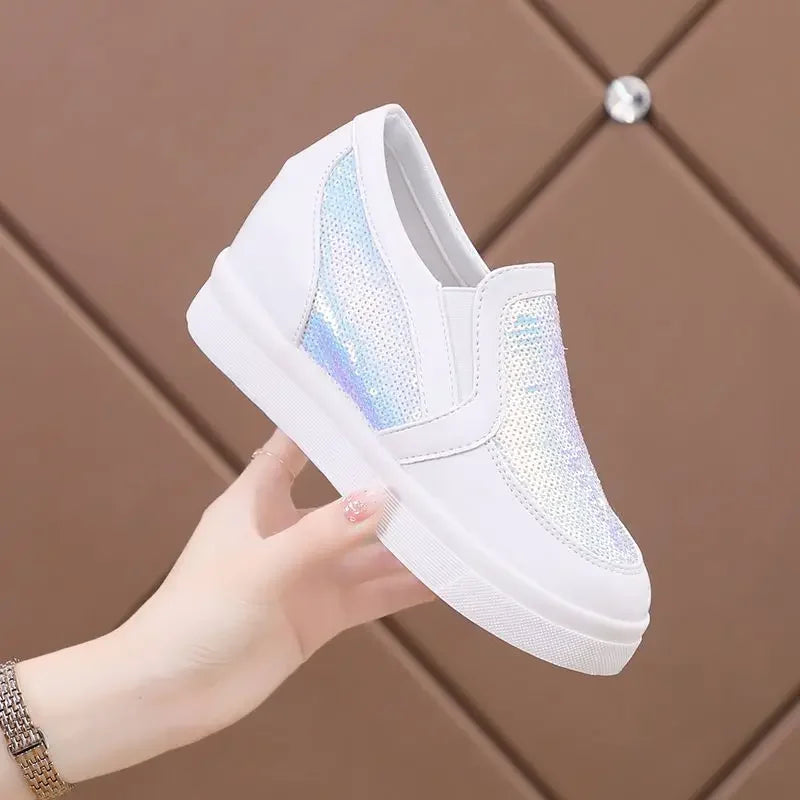 Spring Autumn Slip On Shoes for Women Y2k Fashion Trends 2025 Comfortable and Elegant Korean Original Offer New Woman Footwear