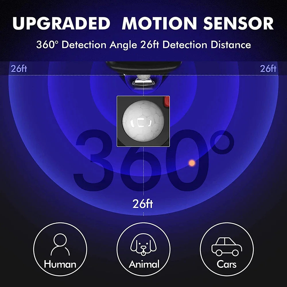 Solar Outdoor Lights Motion Sensor Wall Lamp LED Lighting Externo Waterproof Bulb Retro Garden Christmas Decoration Street Light