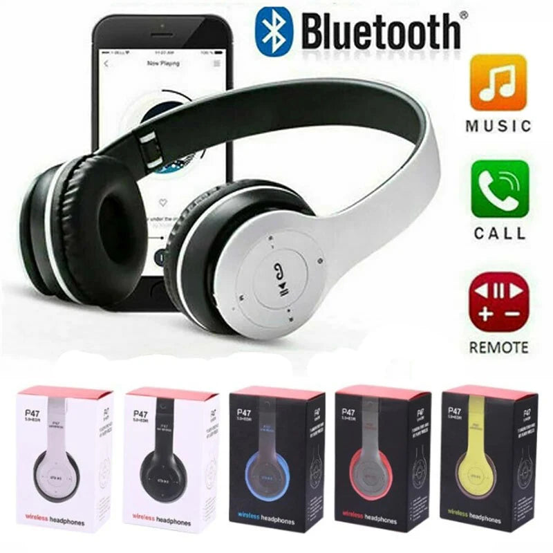 Bluetooth hands-free wireless headset P47 Bluetooth headset, suitable for all major brands of mobile phones