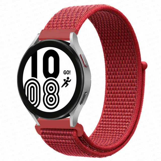 22mm 20mm Band for Samsung Galaxy Watch 7 FE 4 6 classic 5 Pro 3 active 2/correa Nylon Bracelet Huawei watch GT 2 3 pro 4 strap