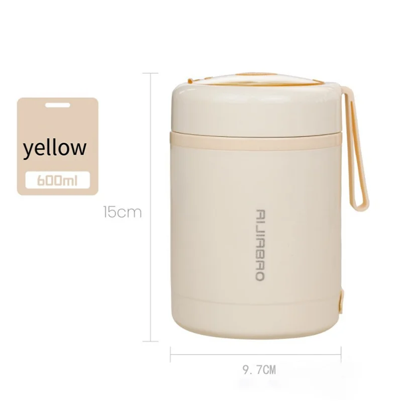 304 stainless steel thermos cup for office workers to take away portable mini thermal soup kettle rechargeable plug-in heating