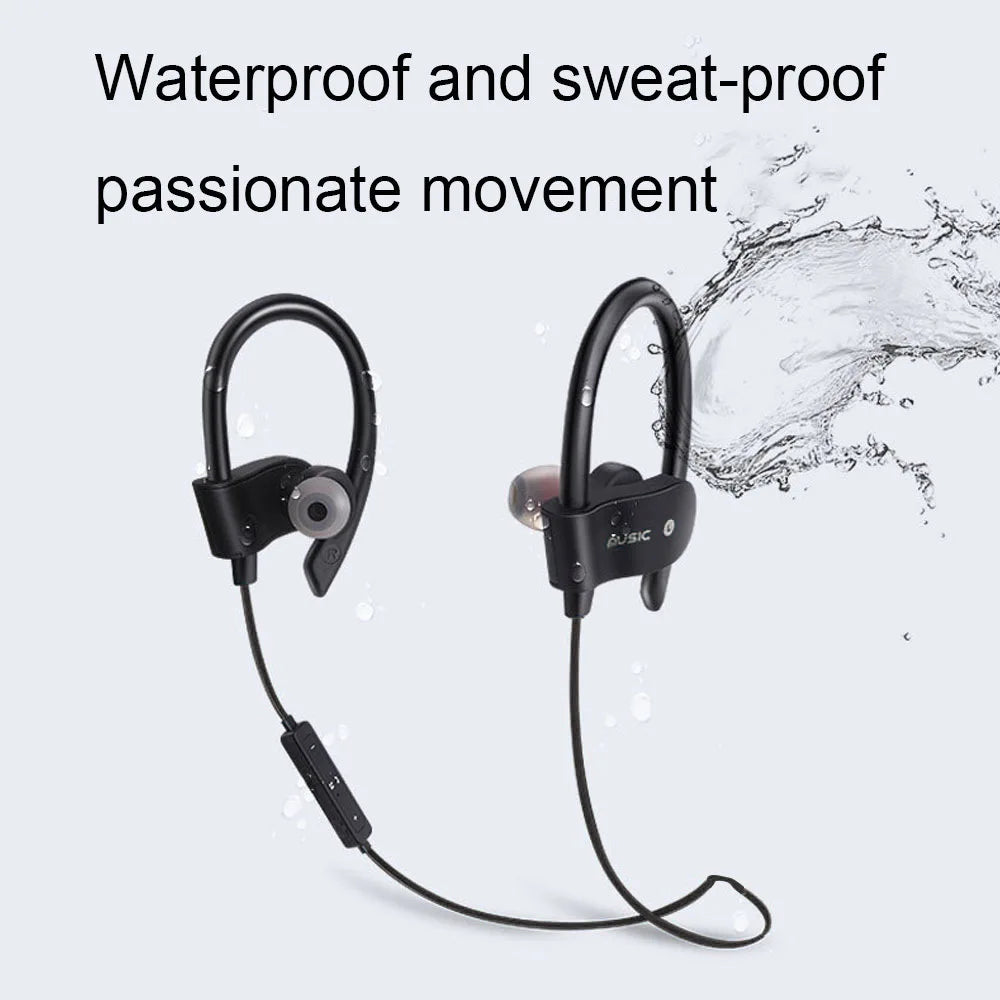 Wireless Bluetooth 4.1 Earphones Stereo Headset Music TWS Sports Headset Gaming Handsfree Waterproof Headphones For Mobile Phone