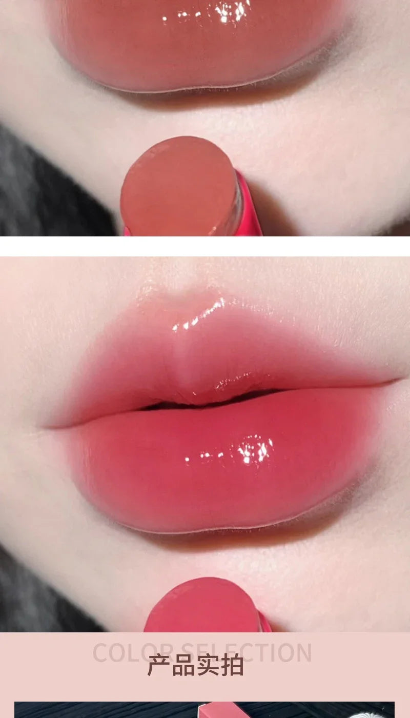Non Transfer Lip Gloss Waterproof Long Lasting, High Shine Mirror Finish, Velvety Moisturizing Lip Stain, Natural Look Vegan Mak