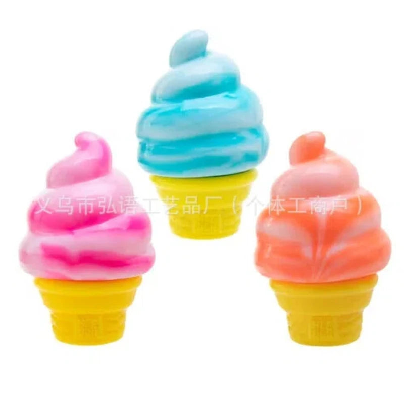 New Needoh Nice Cube By Schylling Sensory Squeeze Toy Ice Cream Color Squishy Stress Relief Fidget Toy For Children Adults