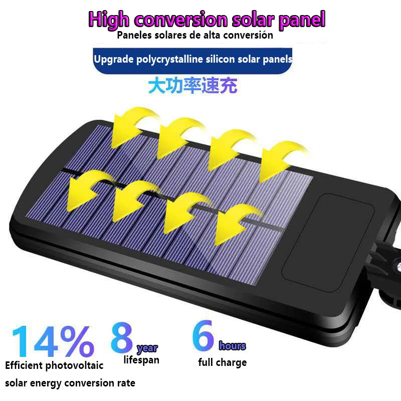Solar LED Light Outdoor Waterproof Solar Light 3 Lighting Modes ultra bright solar street Light Garden Holiday Decorative Lights