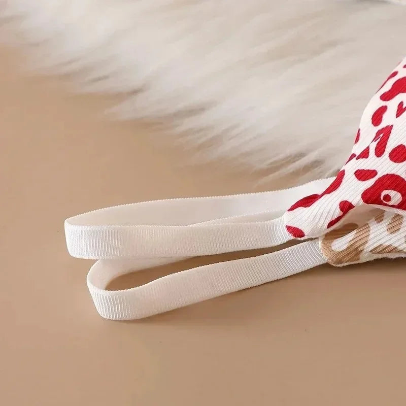 1/2/3/4Set Women Seamless Bra Set Low Waist Panties Leopard Bralette Sexy Vneck Sport Brassiere Female Cotton Underwear Set