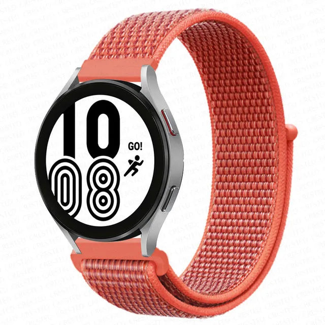 22mm 20mm Band for Samsung Galaxy Watch 7 FE 4 6 classic 5 Pro 3 active 2/correa Nylon Bracelet Huawei watch GT 2 3 pro 4 strap