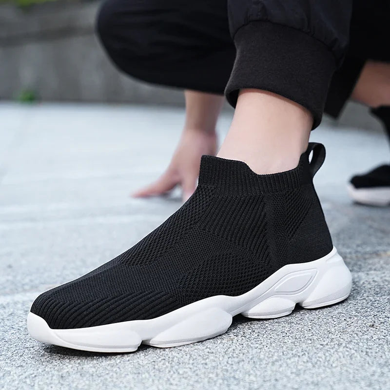 Brands Wide-Footed Luxury Shoe Man Mocassin Basket Summer Husband Tennis Shoes Men's Winter Sneakers Sock Women's Sports Shoes