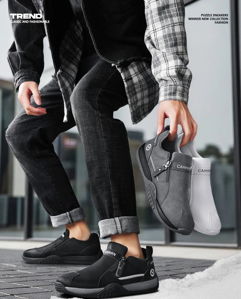 Men's Casual Sports Shoes Comfortable Soft Lightweight Non Slip Walking Sneakers for Daily Wear