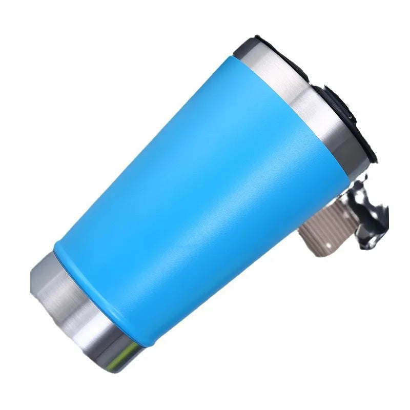 20Pcs/Lot 20OZ Thermal Cup Cold Beer Cups With Opener Lid Stainless Steel Thermos Coffee Mugs For Tea Thermal Tumblers Drinkware