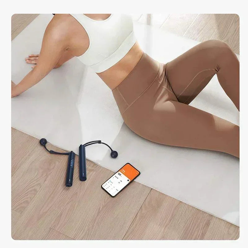 Original Mijia Smart Skipping Jump Rope XMSR-P803 Counter With Fit App Adjustable Calorie Calculation Sport Fitness Professional