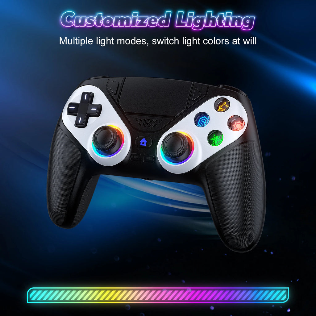 Bluetooth Gamepad For Playstation 5/Ps5 Wireless Controller Pc Console Controller With Turbo Dual Sense Vibrate Programming