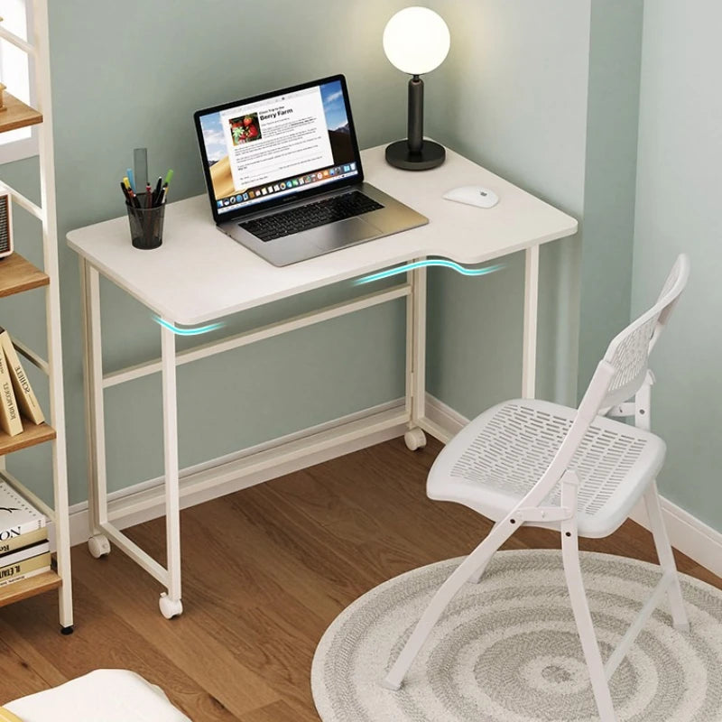 Foldable Laptop Desk for Home And Bedside Use Space-Saving Multifunctional Junior High Student Study Table