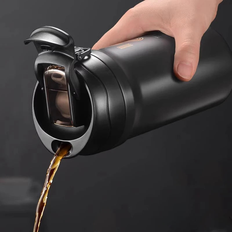 Coffee thermal mug Stainless Steel Thermos Tumbler Cups Vacuum Flask thermo Water Bottle Tea Mug Thermocup commercial affairs