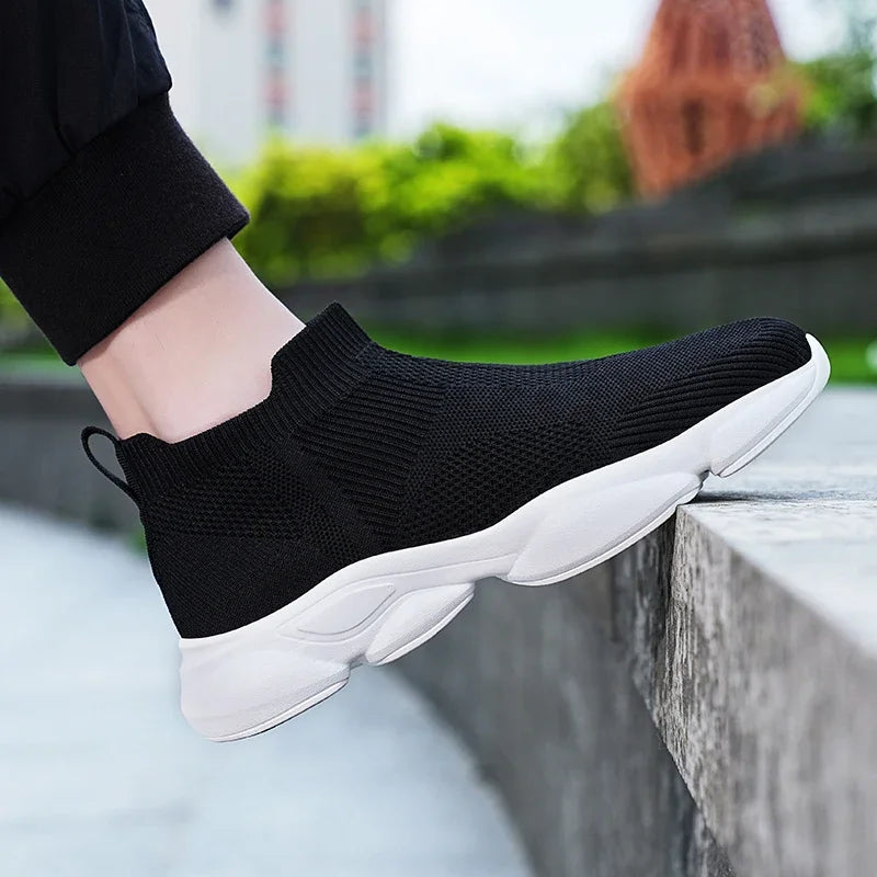 Brands Wide-Footed Luxury Shoe Man Mocassin Basket Summer Husband Tennis Shoes Men's Winter Sneakers Sock Women's Sports Shoes