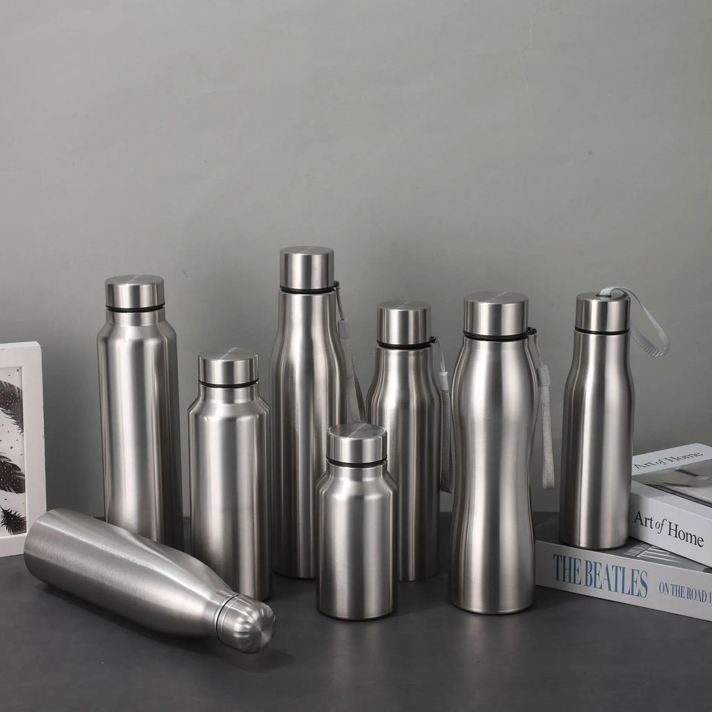 Portable Thermos Cups Travel Drink Bottles 1000ML Stainless Steel Vacuum Flasks Keep Warm Cold Thermal Water Bottle High Quality