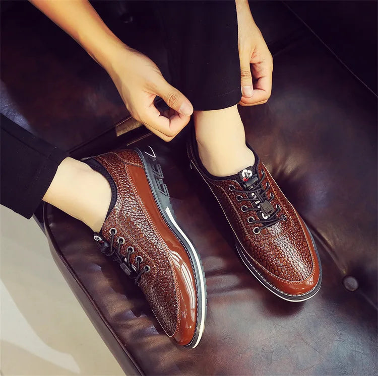 Men's Shoes Soft Bottom Soft Leather Casual Shoes New Spring Trendy Design Men's Footwear Men's Sports Shoe Zapatos Para Hombre