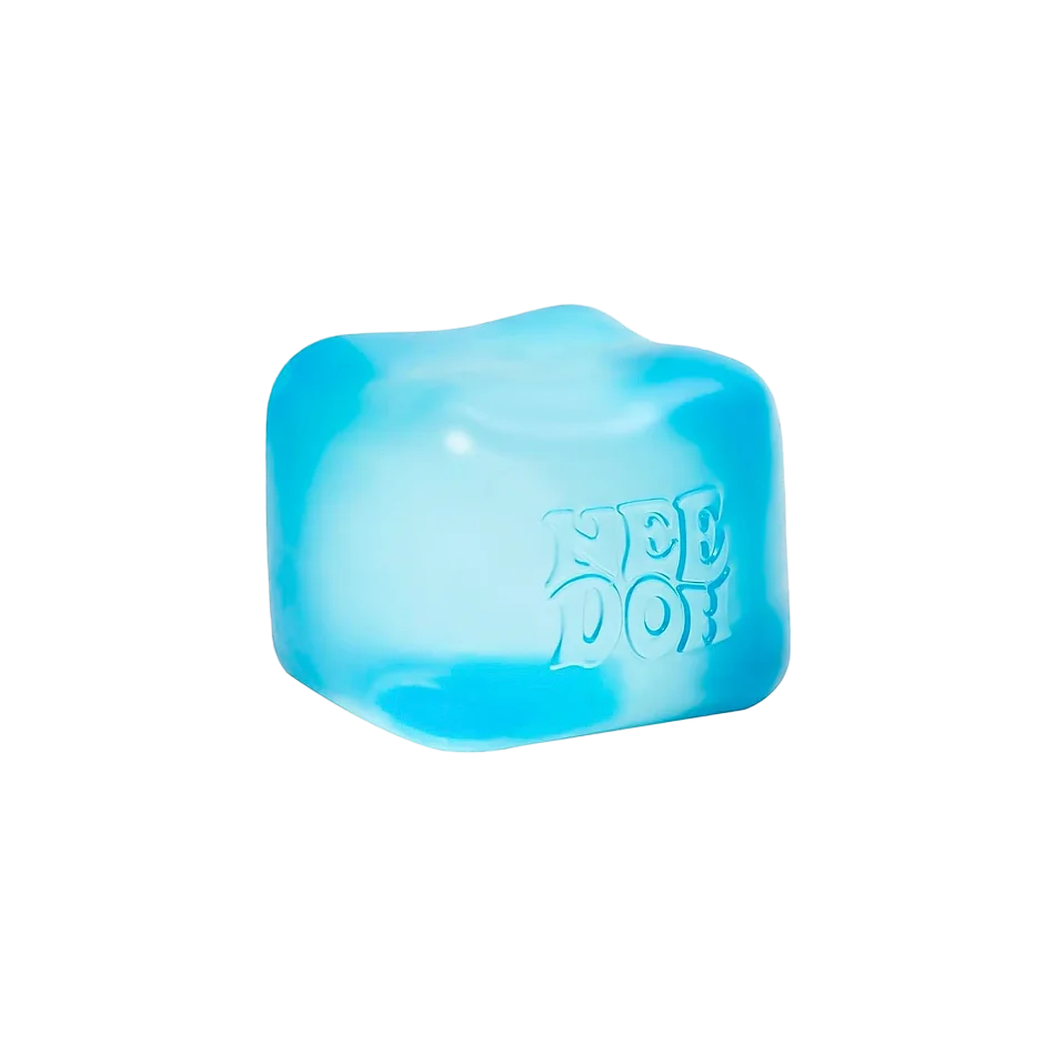 Needoh Nice Cube Squishy Fidget Toy Sensory Stress Relief Anxiety Relief Focus Decompress Relax Squeeze Desk Toy for Adults Kids