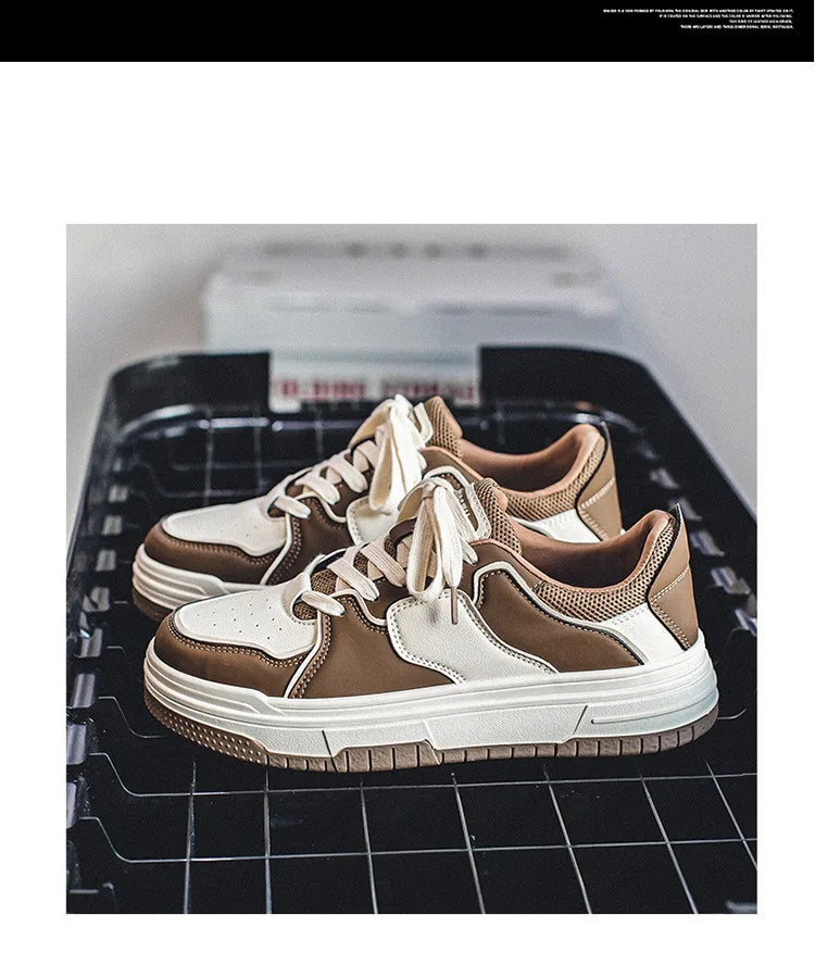 Shoes For Man Men Shoes Male Sneakers Autumn New Casual Thick Sole Student American Style Fashion Sneakers