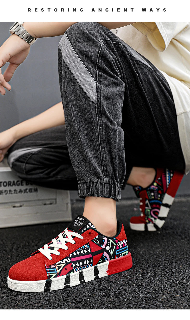 Men Flat Bottomed Shoes Fashion Popular with Colorful Outdoor Sneakers That Comfort Non Slip High-quality Fitness Leisure Shoes