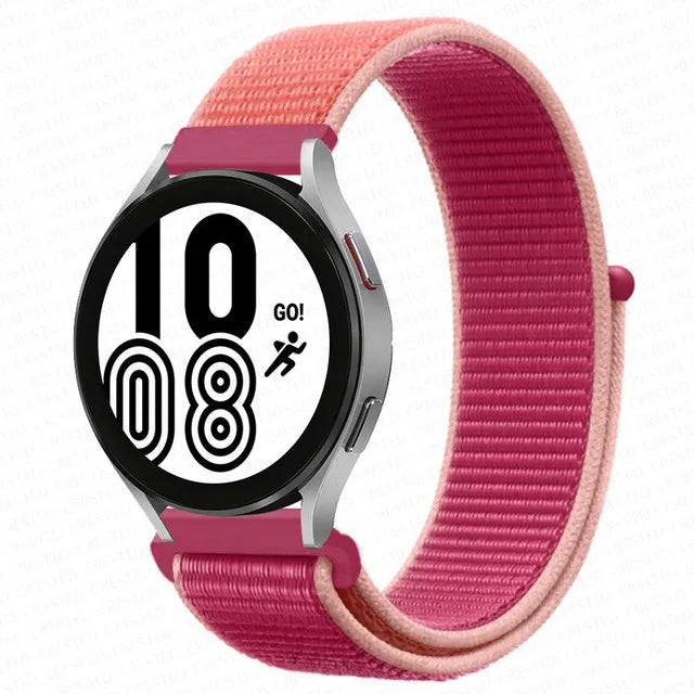 22mm 20mm Band for Samsung Galaxy Watch 7 FE 4 6 classic 5 Pro 3 active 2/correa Nylon Bracelet Huawei watch GT 2 3 pro 4 strap