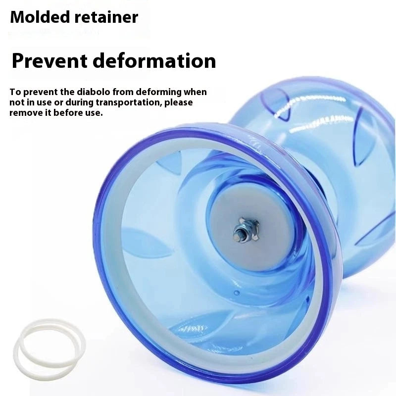 1set Portable Diabolo Chinese Yoyo Diabolo Set Professional Fitness Gear For Adults Kids Elderly Outdoor Indoor Agility Exercise