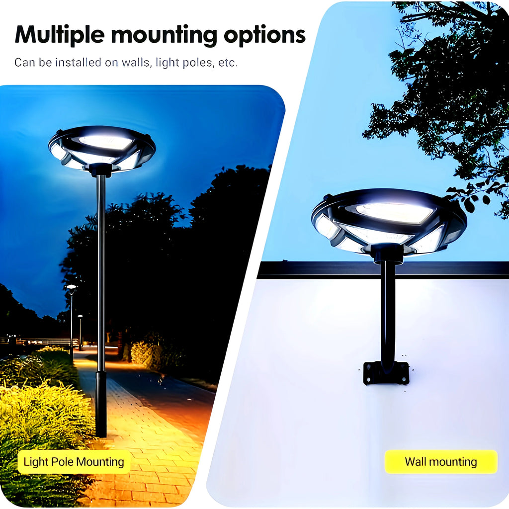 Solar Yard Light, New Ultra-Bright LED Lights, Outdoor Super Bright Solar Street Lights with Motion Sensor for Gardens, Paths